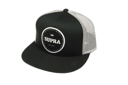 Sombreros Supra TRI-BLOCK TRUCKER Accesorios Negras/Gris (MX-72759)